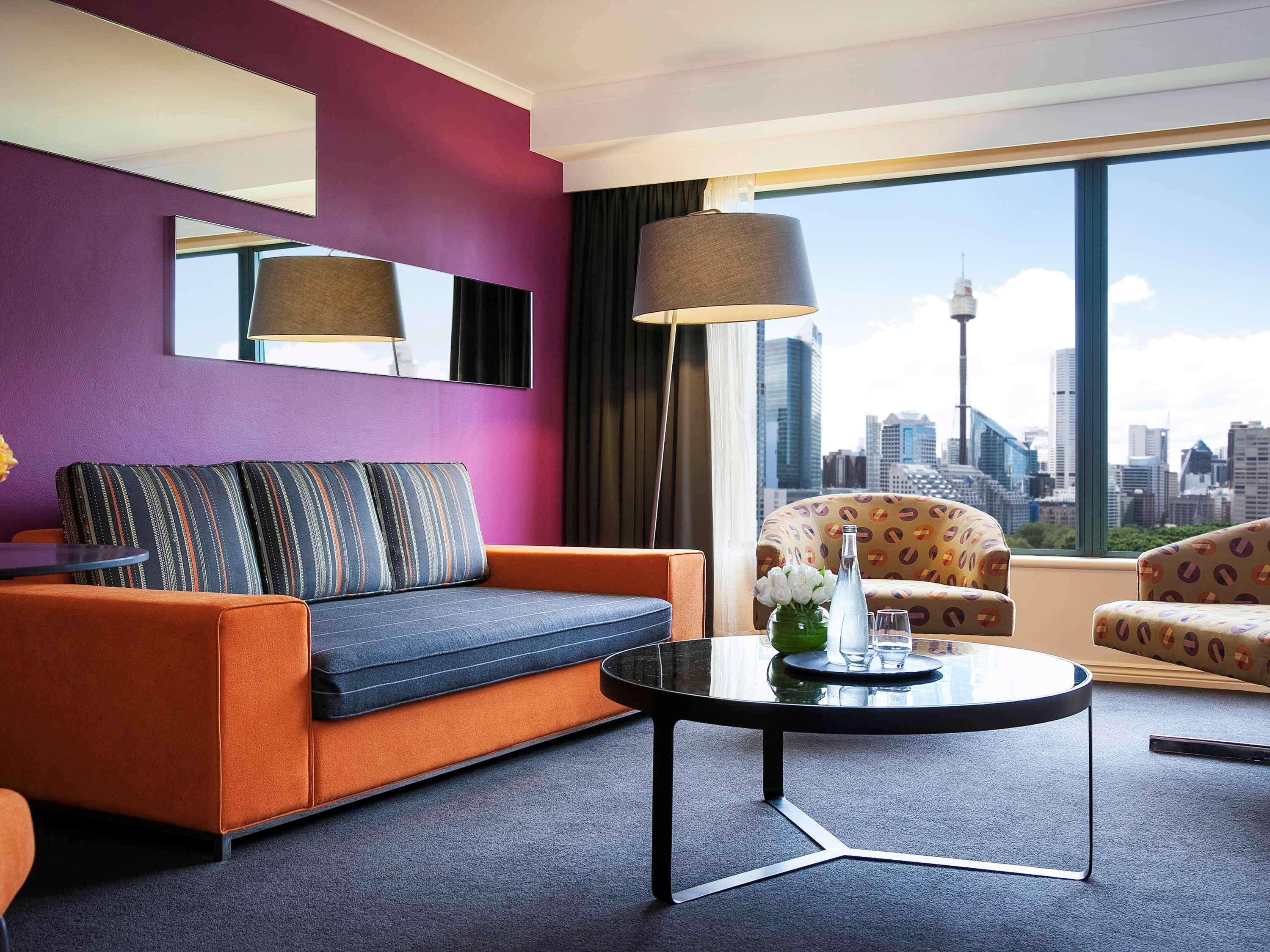 Hotel Pullman Sydney Hyde Park Zewnętrze zdjęcie A suite at the Crowne Plaza Hotel, Sydney