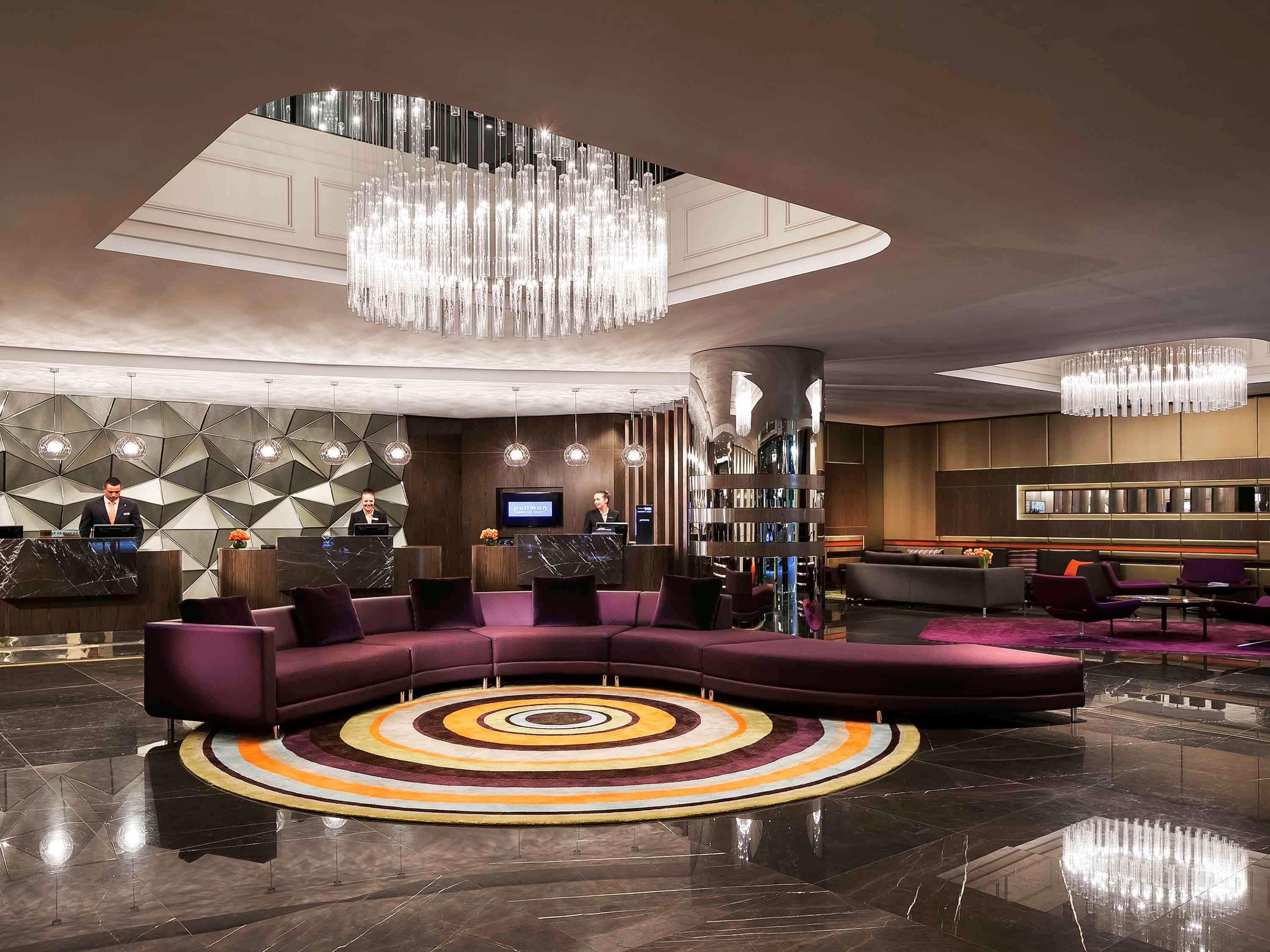 Hotel Pullman Sydney Hyde Park Zewnętrze zdjęcie The lobby of the hotel